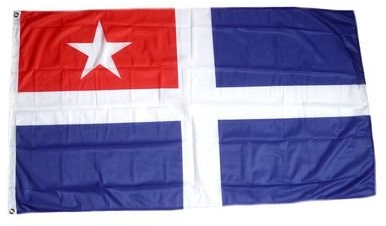 Fahne/Flagge Griechenland - Kreta NEU