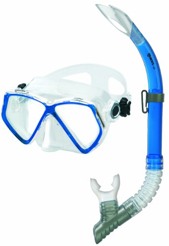Mares Schnorchelset Zephir, Blau, One Size