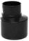 Polypipe Ring Seal Soil 110mm to Rainwater 68mm Reducer Adaptor Converter SD46b Black