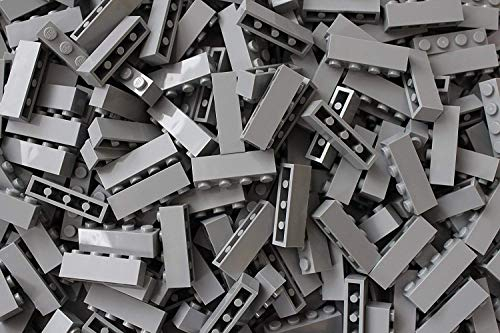 50x Lego® Stein 1x4 Hellgrau (3010) – Hochwertige Bausteine für kreative Bauprojekte – Kompatibel & ideal als Erweiterung für Lego® Sets