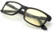 J+S Vision Blue Light Shield Computer Reading/Gaming Glasses - 0.0 Magnification - Anti blue light 100% UV protection Low color distortion, classic matte black frame - Essential Gaming Gear by J+S
