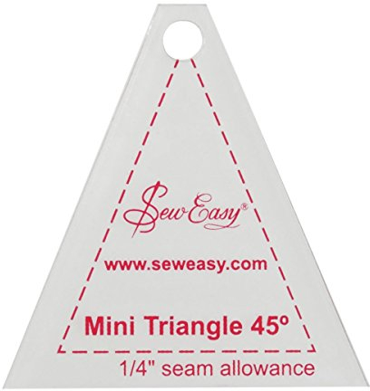 Sew Easy Mini 45° Triangel Quilten/Flickwerk Vorlage