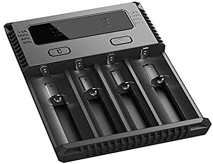 Nitecore New I4 Chargeur Mixte Adulte, Noir, Nicotine Level-0
