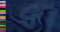 StoffBook WALKFROTTEE Stoff Doubleface SCHWER FROTTE Stoff Stoffe METERWARE, B833 (Marine)