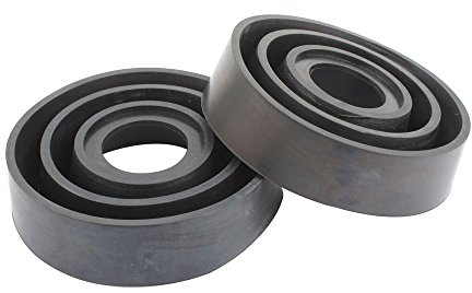 TOMALL Retractable Rubber Seal Staubdicht Abdeckungen für LED Scheinwerfer Umbausatz (32-100mm Staubdicht Abdeckung)