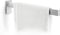 ZACK Linea Handtuchhalter aus Edelstahl, matt, 4 x 8 x 42 cm, Silber-Metallic,1.57 x 3.14 x 16.54