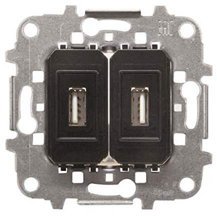 Toma VDI doble USB conexion tornillo