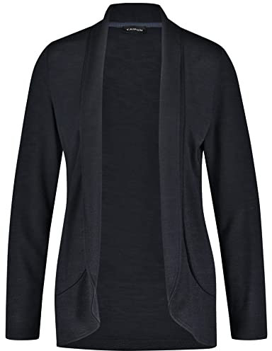 Taifun Damen jakke strikket Jacke, Marine, 34 EU