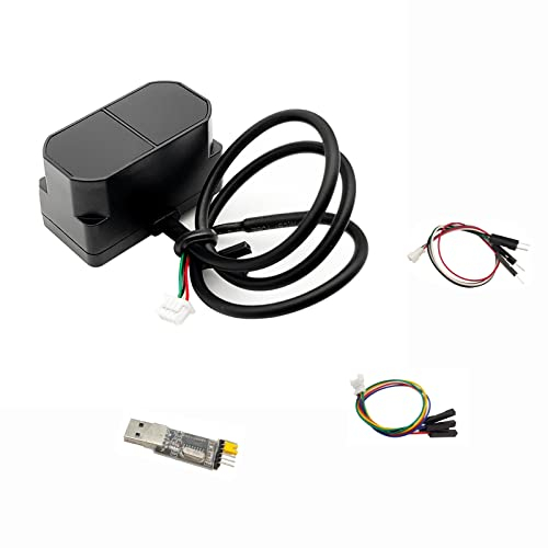 youyeetoo TFmini Plus Lidar-Sensormodul Einzelpunkt-Entfernungsmodul 0,1–12 m Messentfernung, 1000 Hz Bildfrequenz, für Drohnen-Industrieroboter mit Smart Home-Unterstützung IP65 I/O, UART und I2C