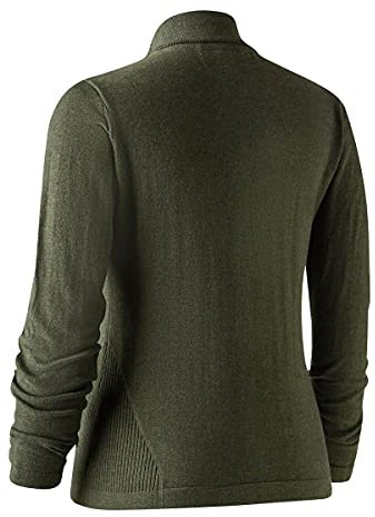 Deerhunter Lady Darlington Knit Cardigan Green Melange