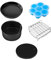 Mellerware - Accesorios Freidora de Aire | Airfryer 5.5L | Set de 5 accesorios - molde Pasteles, molde Pizza, molde Muffin, Rejilla brochetas, Salvamanteles | Para Freidora sin aceite Crunchy! XL