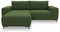 LOOKS by Wolfgang Joop Looks VI Designer Ecksofa, beidseitig montierbar, Polstersofa, grün, 242 x 160 cm