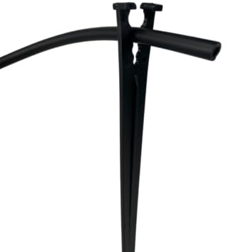 Irrigation Support Stakes Plastic Water Flow Irrigation Dripper Pegs Drip Irrigation Kits Garden Tools for4/6mm Tubing Hose Irrigation Hose Holder & Emitters (20)