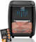 JML 12L Air Fryer Oven - 4 in 1 Rotisserie Airfryer to Cook, Fry, Roast, Bake and Dehydrate, No Oil Fry, Large Touchscreen, 10 Pre Set Modes, Reheat Mode - 2 Air Flow Racks, Cage and Drip Tray