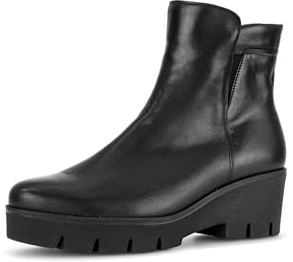 Gabor Damen Ankle Boots, Frauen Stiefeletten,Wechselfußbett,Best Fitting,uebergangsschuhe,uebergangsstiefel,gefüttert,schwarz,40.5 EU / 7 UK