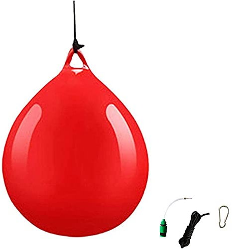 Ysaca Sacco da boxe pesante per acqua da boxe, resistente, per bambini, adolescenti, adulti, attrezzature per l'allenamento della forza con ganci