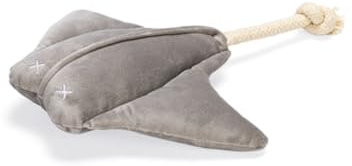 Designed by Lotte Rog Anum, Hundespielzeug, Velvet, Grau, 19x24x7 cm