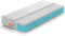 Marcapiuma Einzelmatratze Essential Latex Gel 90x210 h 21 cm Härtegrad H3 Mittel/Fest Orthopädische Kaltschaummatratze 9 Zonen Komfort Abziehbar Bezug Öko-Tex gegen Milbe Atmungsaktiv Made in Italy
