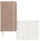 Idena 11073 - Terminkalender 2024, 80 x 150 mm, slim braun, 192 Seiten, 1 Woche auf 1 Seite, Agenda, Wochenplaner, Soft Touch Einband