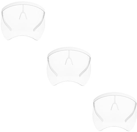 BESPORTBLE Windproof Cycling Goggles 3 Pcs Sun Ski Eyewear Anti-peep Bike Goggles Sports Safety Protective for Wearing Visor Full Big Outdoor White Windproof Goggles