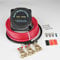 Doppel-Batterie-Isolator-Kit 12V 140Amp spannungsempfindliches Relais VSR Doppel-Batterie automatische Ladegerät & Verdrahtung Kabel-Kit Auto Universal-Relais
