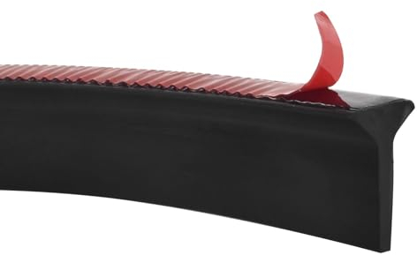 39Inch/1M Barriera Doccia, Silicone Doccia per Acqua Barriera, Autoadesivo per Doccia, Protezione Dell'acqua per Doccia Pieghevole, Striscia di Ritenzione, per Bagno, Cucina e Toilette (nero)