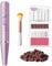 Nail Drill, Cordless Electric Nail Drill Machine for Acrylic Nail, Rechargeable Portable with Max 20000 RPM, 12 in 1 Kit Electric Nail File Efile Present for Beginner and Professional (Pink)