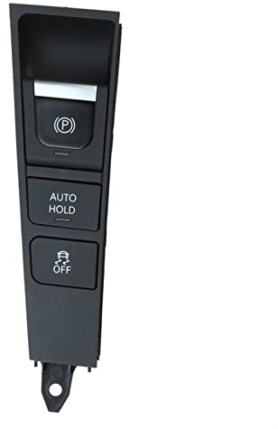 IITA Auto Handbremsknopf Autozubehör 3AD927137 3AD927137B Für VW Für Passat B7 Für Passat CC Handbremsknopf Parkbremse Schalter (Größe : 1)
