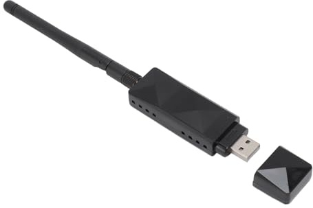 Drahtloser USB WLAN Adapter, AR9271 Chipsatz, 150 Mbit/s Hochgeschwindigkeit, Abnehmbare Antenne, für7 8 10 und, 2 DBi Antenne