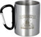 Spruchreif | Doppelwandige Edelstahltasse mit Karabinerhaken und hochwertiger Gravur | Outdoor Gadgets | Geschenk Segeln | Segeln | „Sie hat gesagt Segeln oder ich…““ - 300 ml