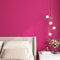 ReWallpaper 60cm×5m Pink Peel and Stick Wallpaper Girls Sticky Back Plastic Matt for Shelves Furniture Stickers Bathroom Wallpaper Waterproof Wall Paper Roll Self Adhesive Hot Pink