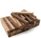 20x Holzleiste 20x20x250mm Nussbaum asiatisch lose Bastelklötzchen zum Basteln Bastelstäbe (Nussbaum Asiatisch 20x20x250mm)