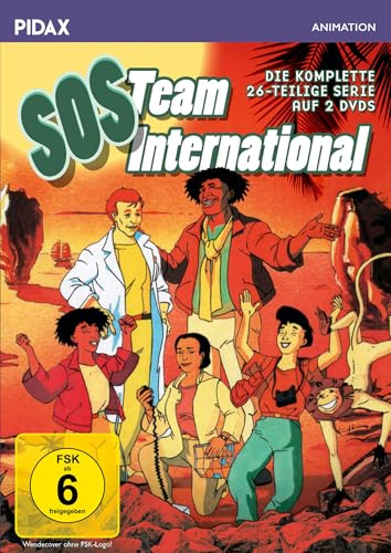 SOS Team International / Die komplette 26-teilige Kultserie (Pidax Animation)