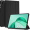 WD&CD Cuero Funda Compatible para Honor Pad X8a, 11 Pulgadas, Protector Compatible con Honor Pad X8a, Soft Caso Carcasa Case Libro de Cuero con Soporte Función, Negro