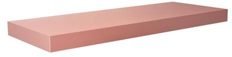 Velano - Bücherregal Wand - Wandregal 60x23,5 cm - Regal Wand - Schweberegal - Hängeregal - Regalbrett - Rosa - Küchenregal - Bücherregal Kinder - Deko Wohnzimmer - Gewürzregal Wand