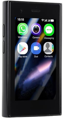 VELATEMOR Telefono Sbloccato, Small Smartphone 4G,. Telefono Cellulare Dual SIM, Cellulare Portatile con Schermo da 3,0 Pollici, 2 MP Anteriore e Fotocamera Posteriore da 5 MP. Supportare