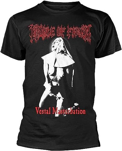 LIPENGH59 Mens Cradle of Filth - Vestal T-Shirt (X-Large)