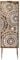 Coopers of Stortford – Solar Moroccan Lighted Garden Art – Powder-Coated Iron with Bronze Effect – Stake or Hang – Wire-Free Solar Lighting – H98 x W35 x D4.5cm
