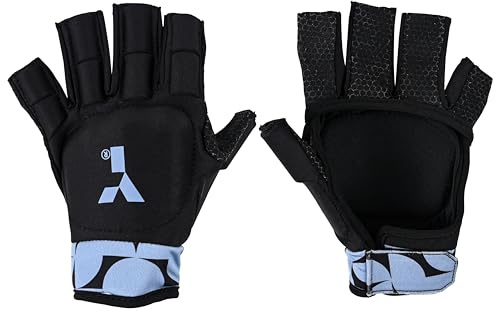 Y Y1 Hockey, MK Gloves, Field Hockey Glove, Reinforced Plastic Glove, Open Palm Design, Full Hand Protection, Kids Gloves, As Used by International Players