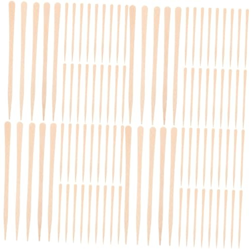 4 Sätze Nasenhaar Wachs Applikatoren Wachs Sticks Für Sanfte Haarentfernung Für Männer Und Schmerzarmer Einsatz Leicht Und Tragbar Vielseitig Einsetzbar 100 Stück * 4
