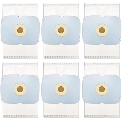 Dust Bag 6 Pack Style-P, Compatible with Electrolux Guardian Platinum, Vacuum Cleaner Replacement Parts.
