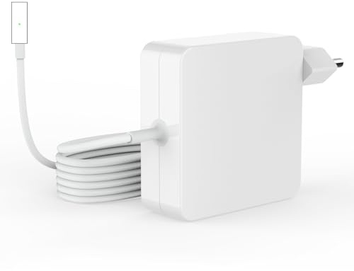 Laptop 45W L-Tip Ladegerät, Replacement MacBook Pro Netzadapter, Netzteil Ladekabel Kompatibel Mit Mac Book Air 11/13 /15 Zoll, 2006-2012 Mitte des Jahres, Modell A1172/A1181/A1184/A1330/A1342/A1344