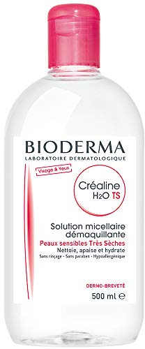 TS H2O solution micellaire Créaline sèches de Peaux Trés 500 ml