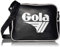 Gola Redford CUB901 Unisex - Erwachsene Henkeltaschen, Schwarz (Black/White), 36x27x12 cm (B x H x T)
