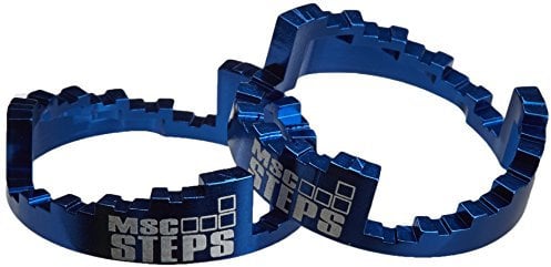 MSC Steps Aluminium Head Adjustable spacers. Pair
