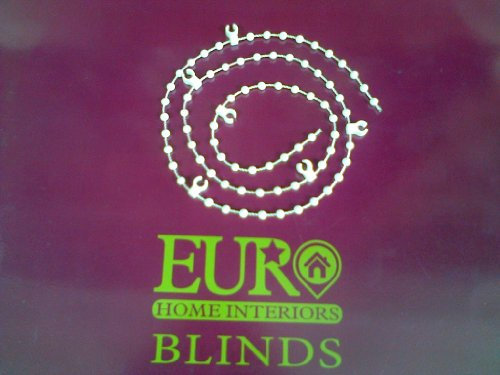 Wendekette, für 89 mm Lamellenvorhang, Weiß, 200 Clips