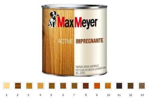 Max Meyer Active Lasure – Couleur : 6 noyer clair classique – Max Meyer – Format 2,5 L