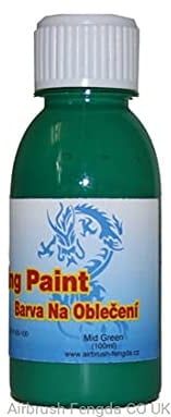Airbrush Stofffarbe Fengda mid green 100 ml