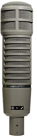 Electro-Voice RE20 Broadcast Announcer Microphone with Variable-D,Gray