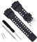 Ersatzarmband aus Naturharz für Casio G-Shock Herren-Armbanduhr GD120/GA-100/GA-110/GA-100C (Camouflage-Black)